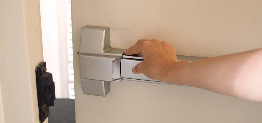 Roller Gate Panic Bar Installation in La Habra Heights, California